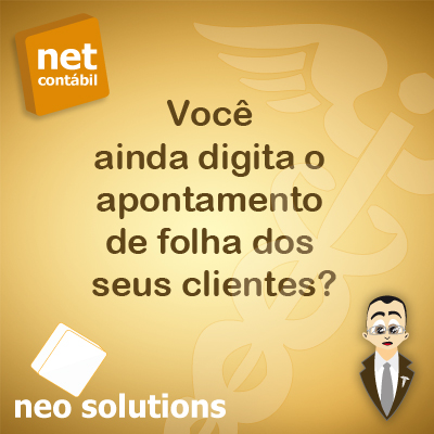 Você ainda digita o apontamento de folha de pagamento dos seus clientes?