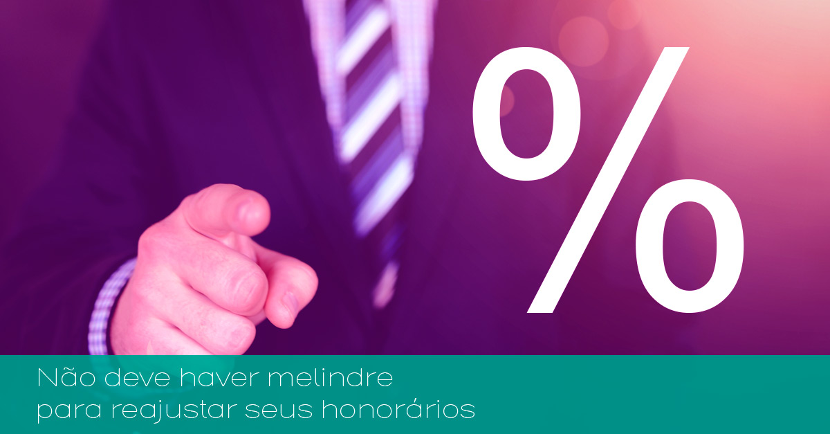Reajuste de honorários em culpa